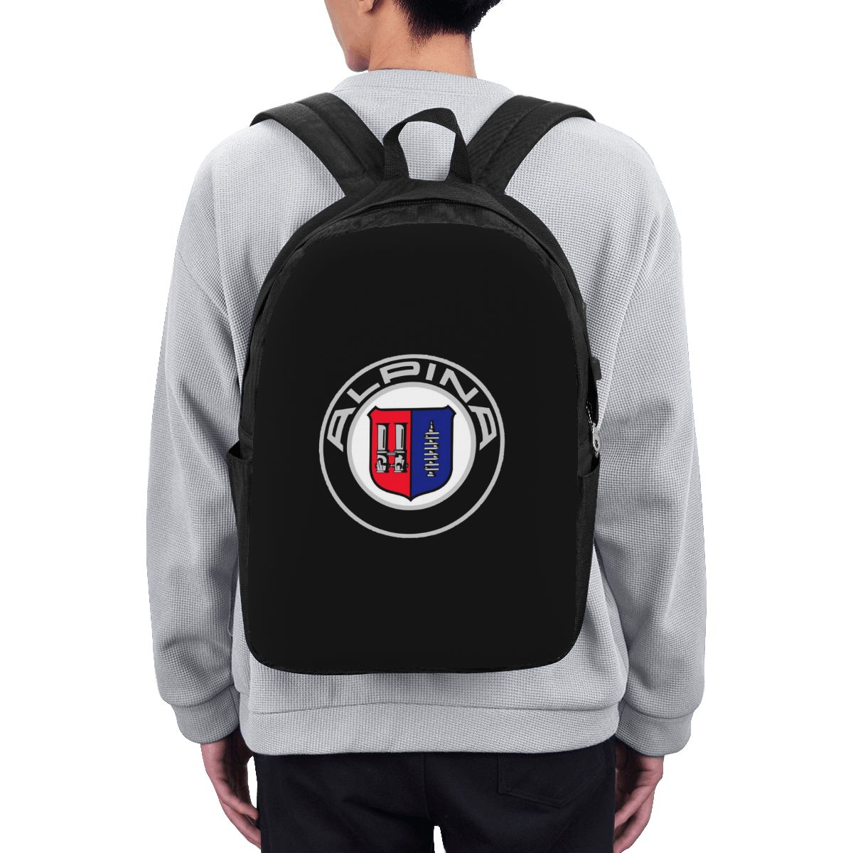 Women Bags College - Alpina - Classic Car Logos Backpack