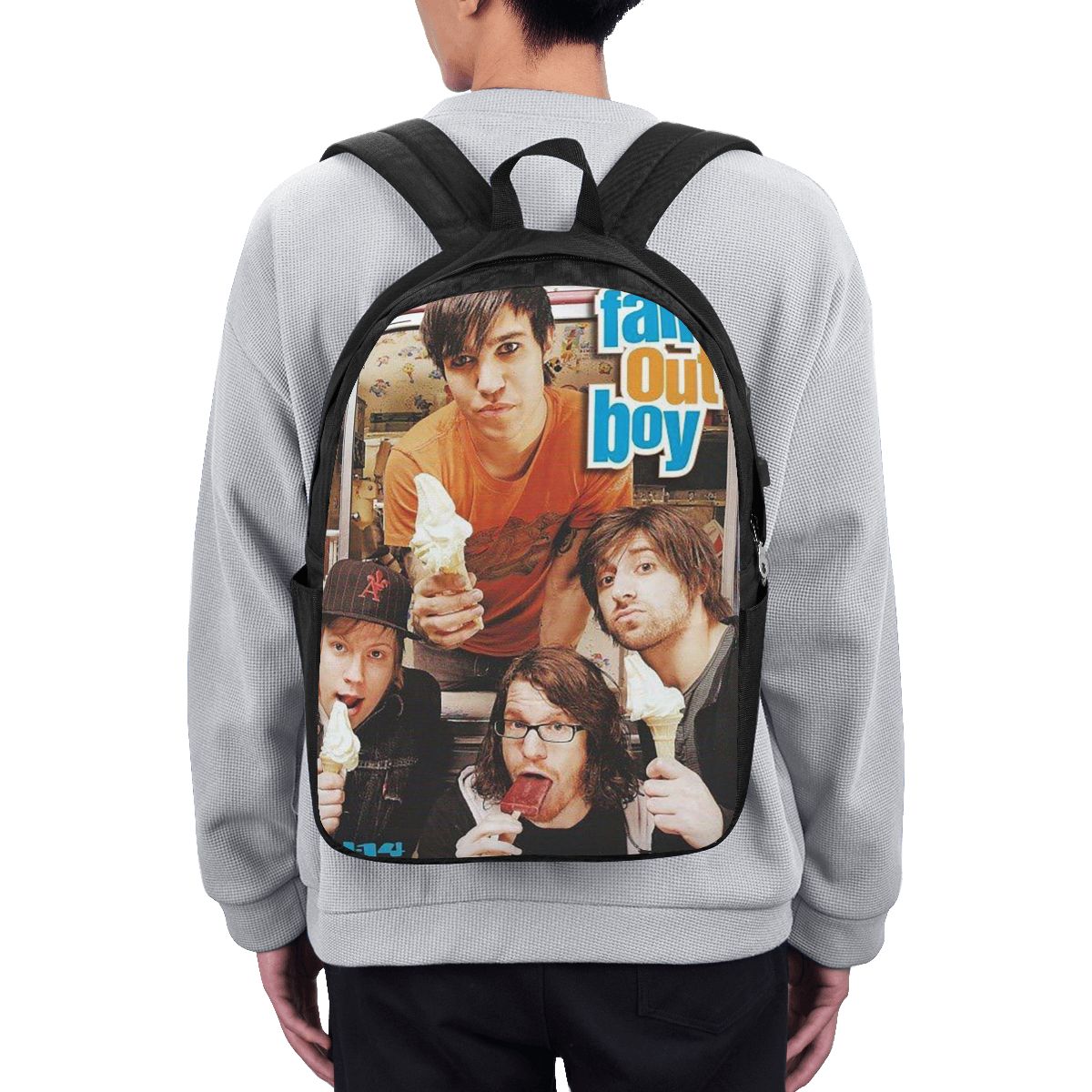 Women Bags College - Fall Out Boy Backpack Travel Notebook