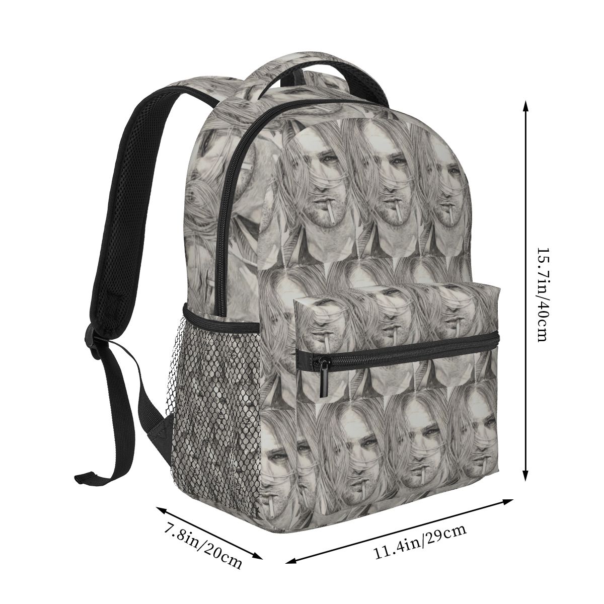 Kurt Cobain 1 Backpack Hot Sal - Women Bags Kurt ulasan dan harga