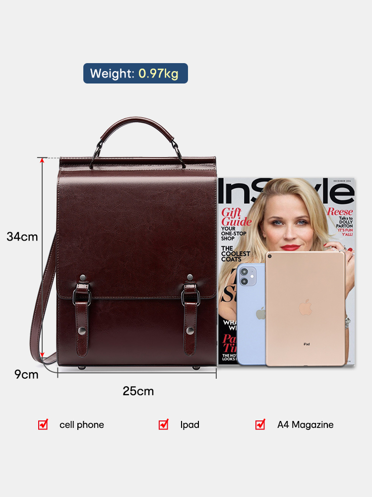 Zency Female Fashion Backpack  - Women Bags Office ulasan dan harga