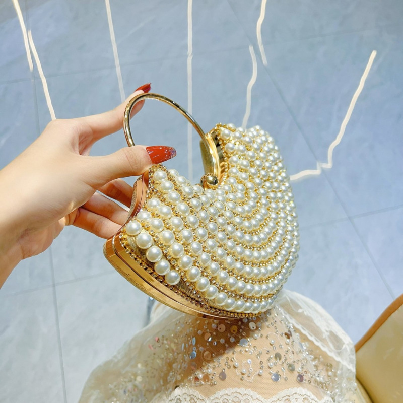 New Evening Bag, Ladies' Banqu - Evening Bag Beaded ulasan dan harga