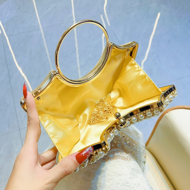 New Evening Bag, Ladies' Banqu - Evening Bag Beaded ulasan dan harga