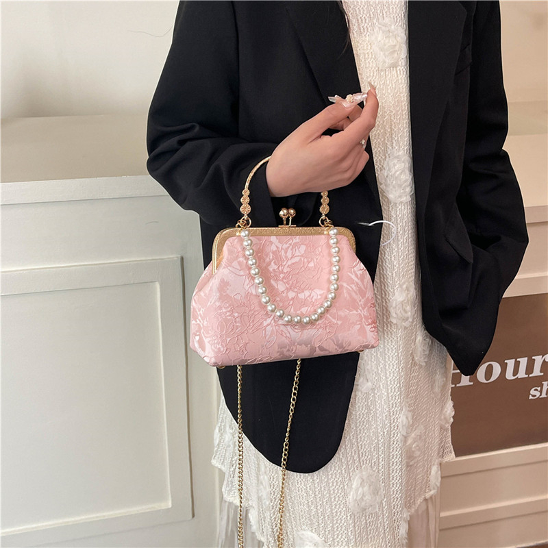 Vintage Classic Lace Bag pearl - Evening Bag Beaded ulasan dan harga