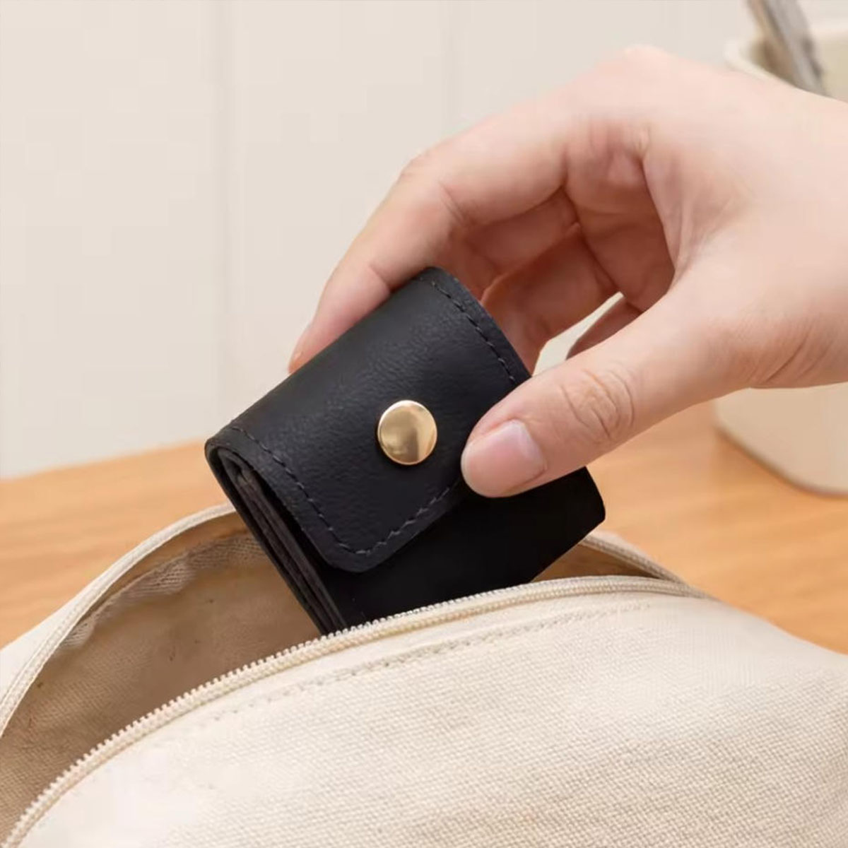 Portable Multi-pocket Jewelry  - Women Bags Office ulasan dan harga