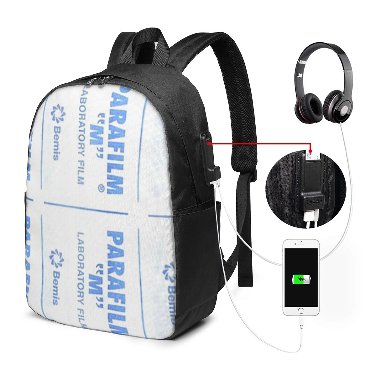 Parafilm Is A Lifesaver Backpa - Women Bags College ulasan dan harga