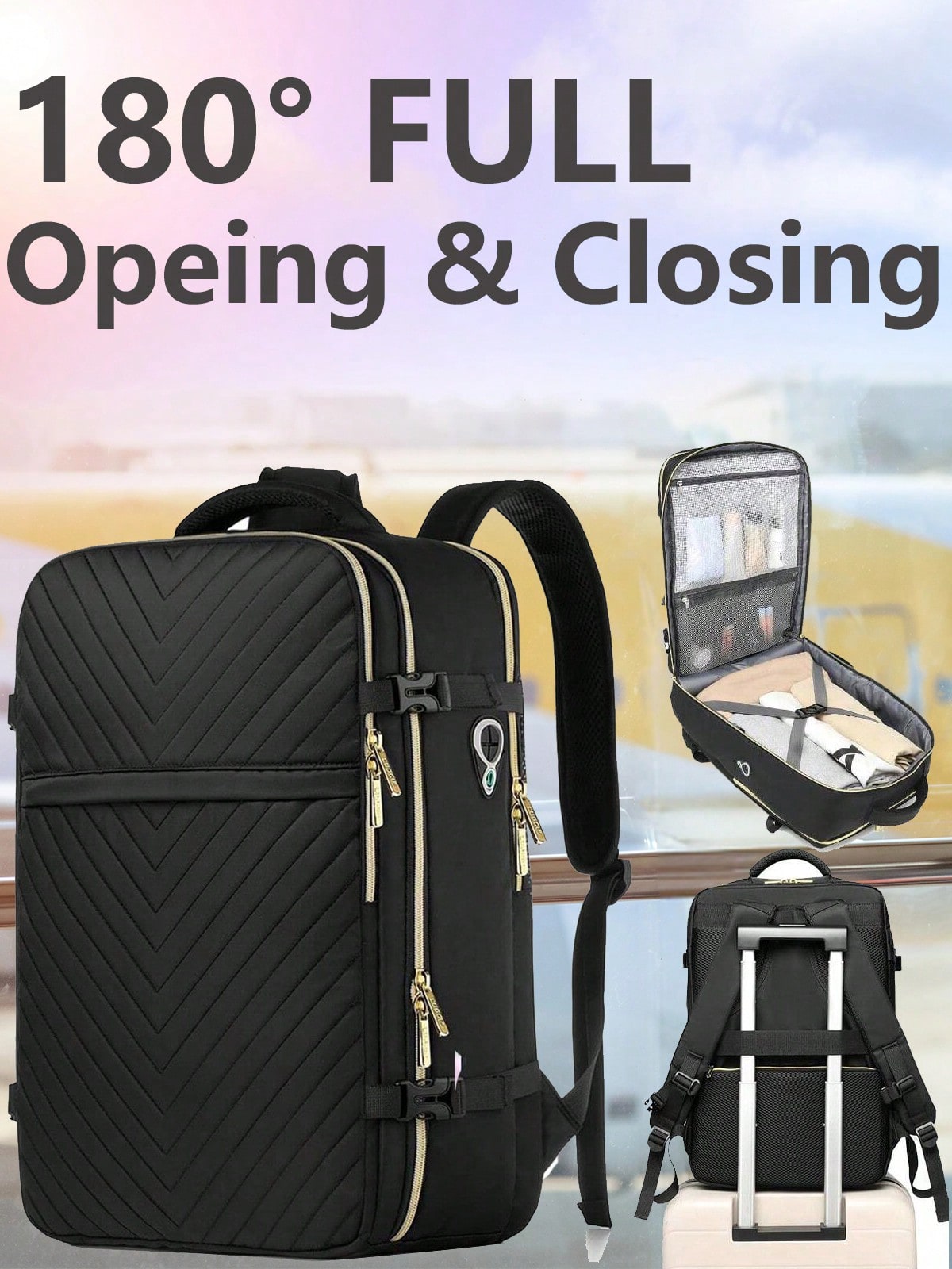 Large Carry On Travel Backpack - Women Bags College ulasan dan harga