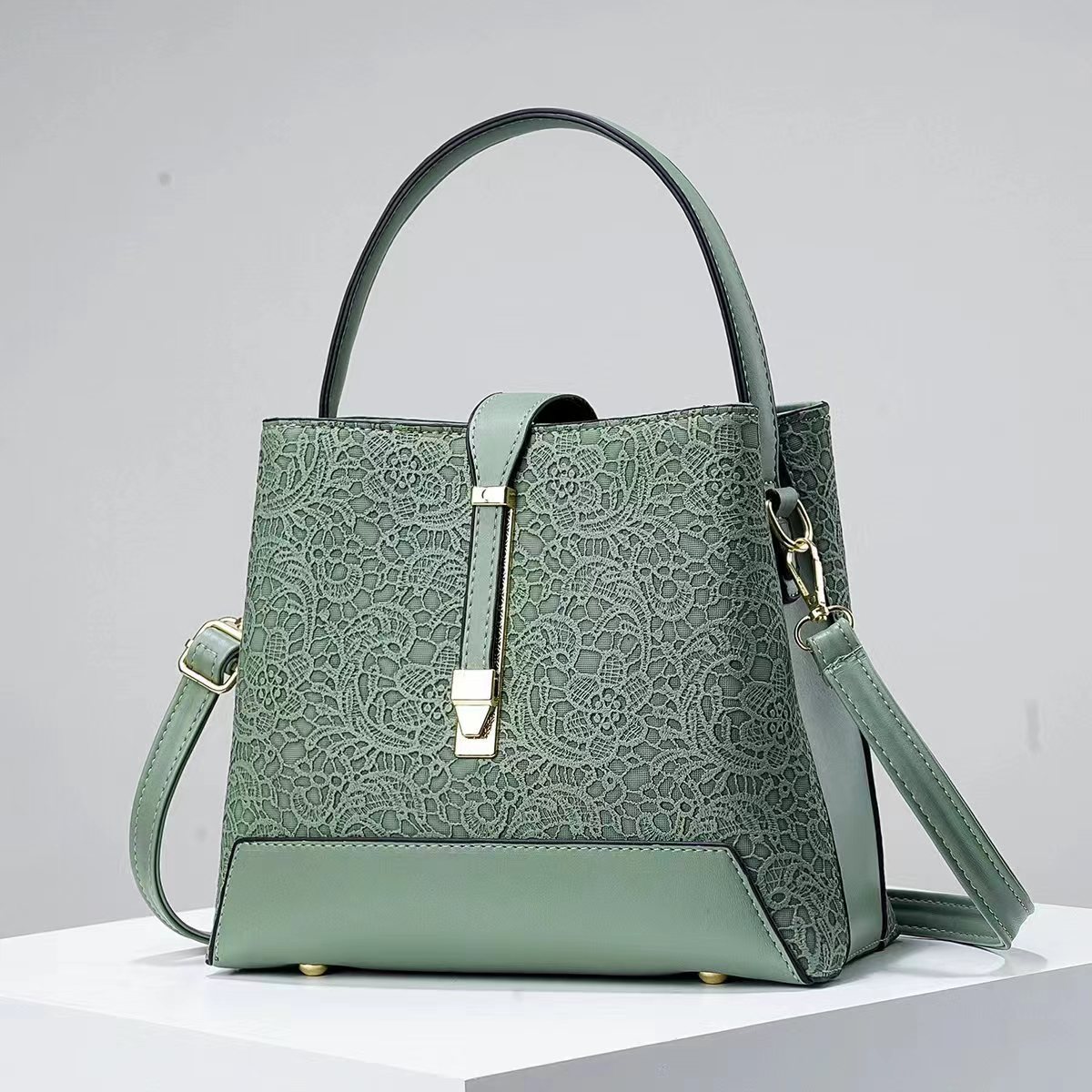 New Luxury Tote Bag Leather Cl - Women Bags Office ulasan dan harga