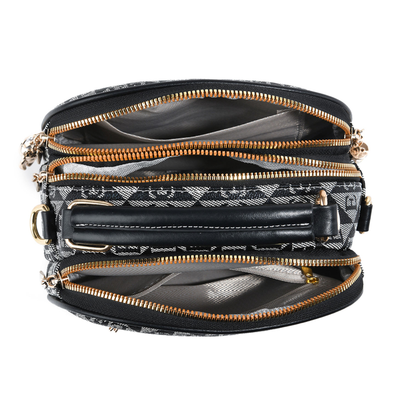 3-piece letter print mini roun - Women Bags Crossbody ulasan dan harga