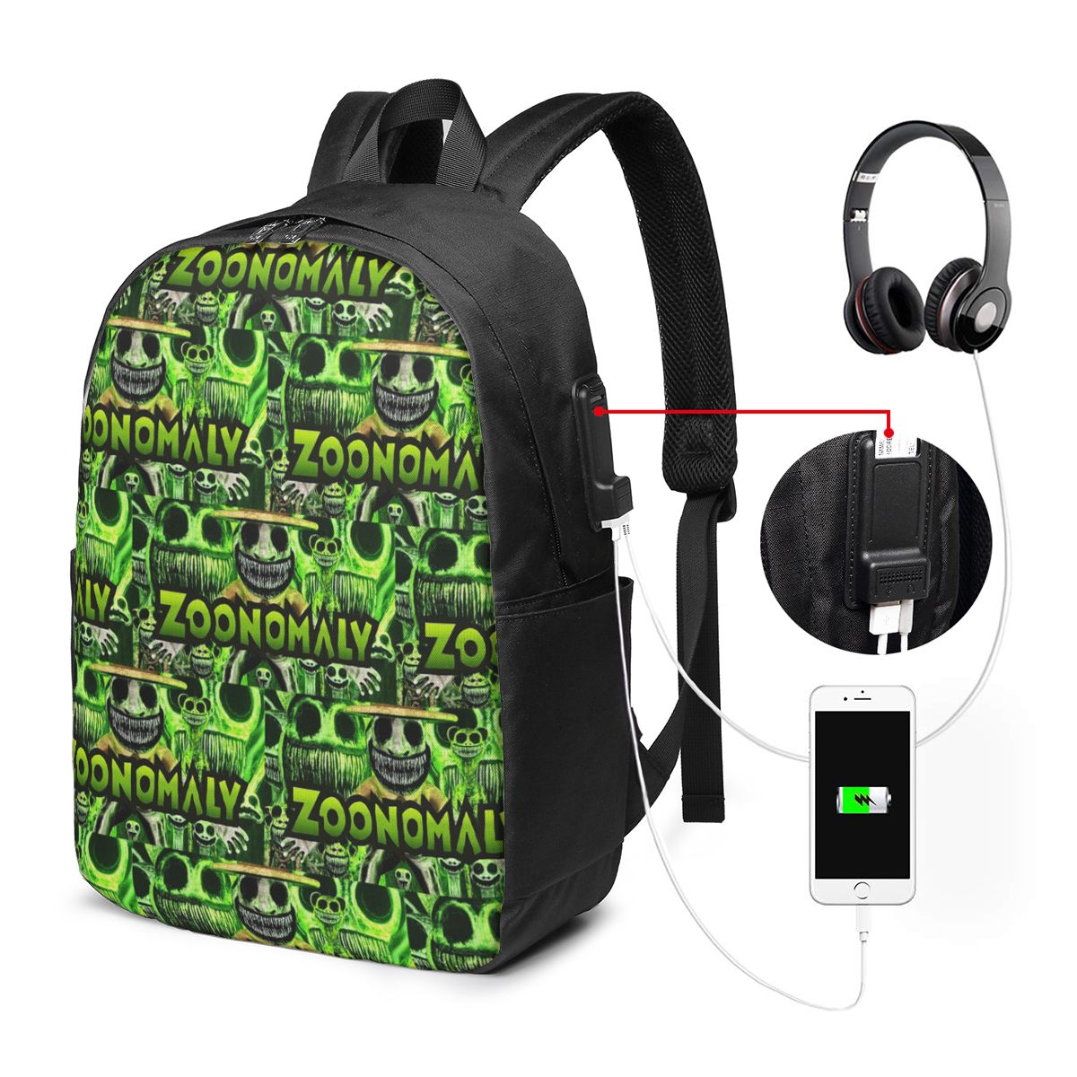 Zoonomaly Cartoon Steam Game B - Women Bags College ulasan dan harga