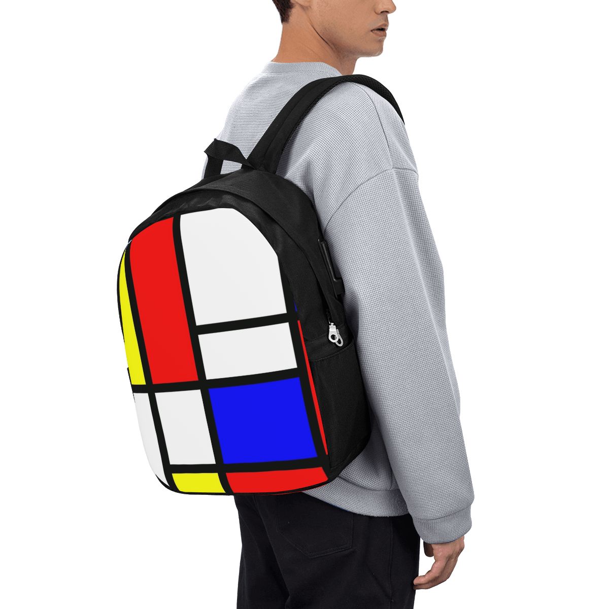 Piet Mondrian Composition  Bac - Women Bags College ulasan dan harga
