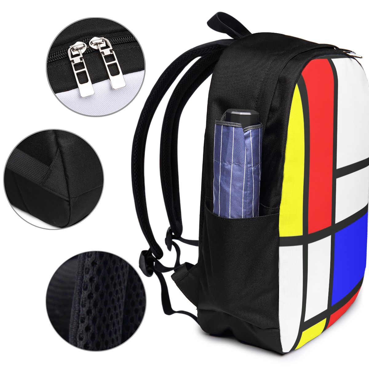 Piet Mondrian Composition  Bac - Women Bags College ulasan dan harga