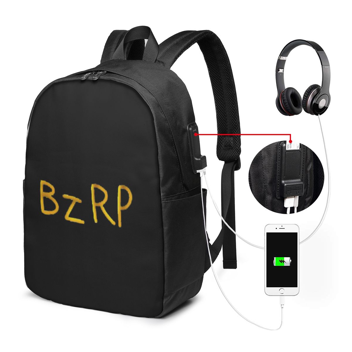 Bizarrap Cap (BZRP) Backpack T - Women Bags College ulasan dan harga