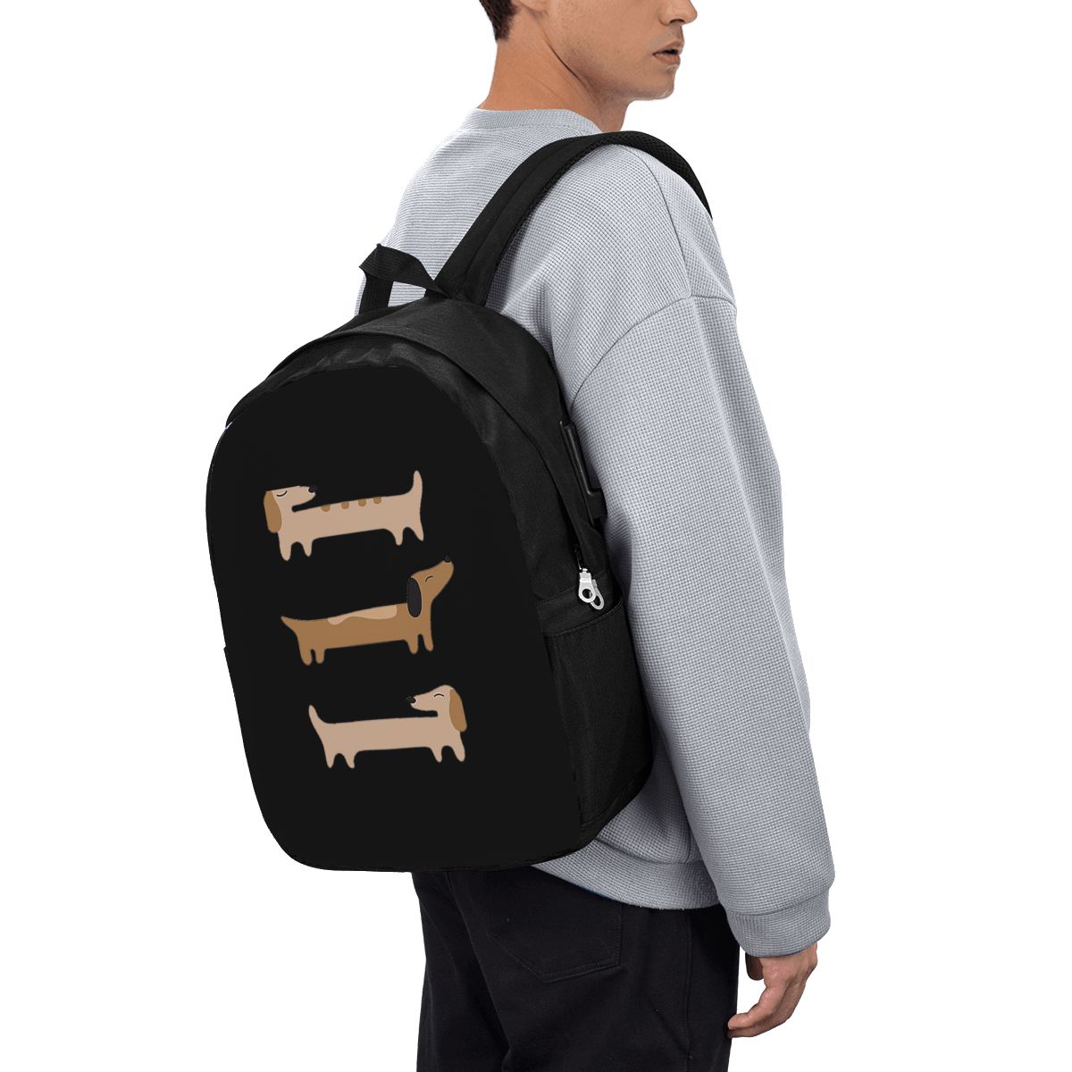 Home Decor - Dachshund Backpac - Women Bags College ulasan dan harga