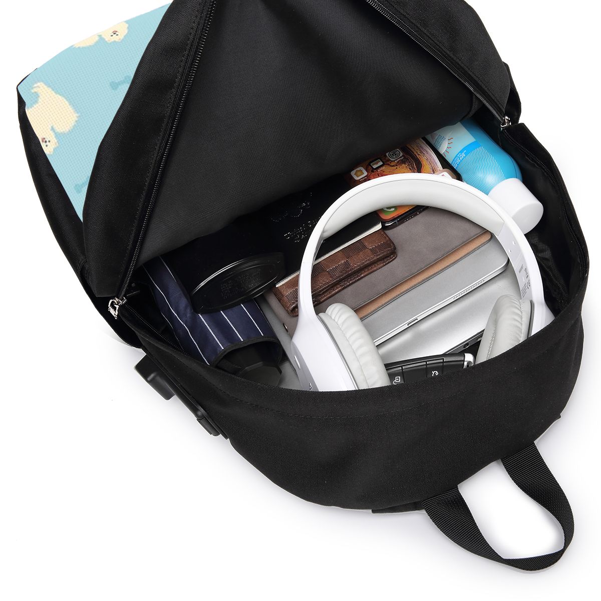 Samoyed Dog Backpack Travel No - Women Bags College ulasan dan harga