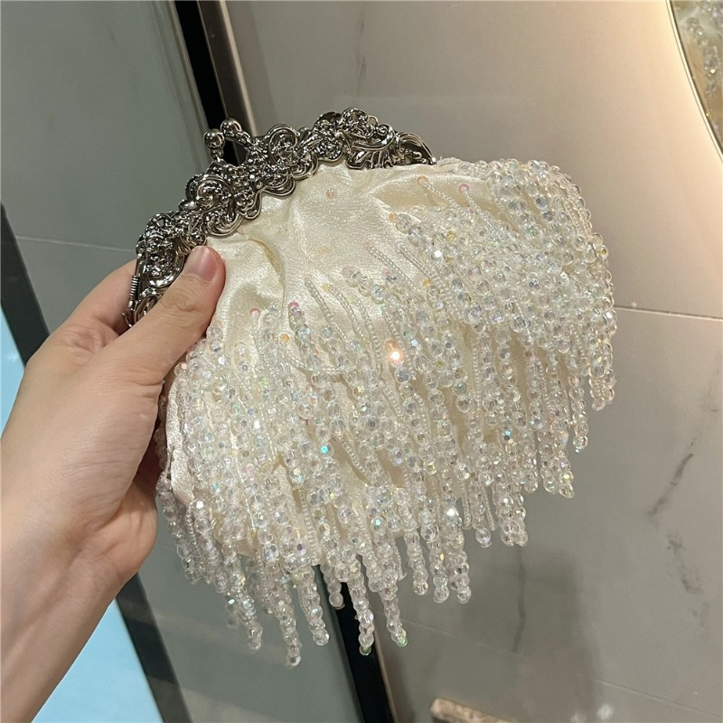 Elegant Bride Bags Vintage Tas - Evening Bag Beaded ulasan dan harga
