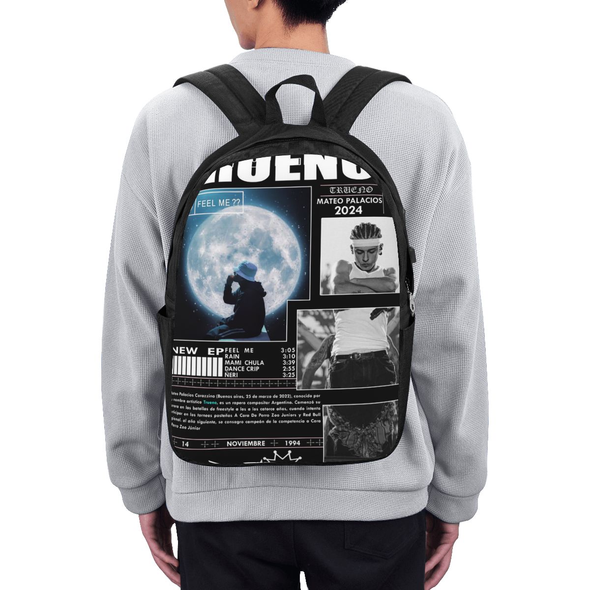 Funny Trueno Hip Hop Rapper Ba - Women Bags College ulasan dan harga