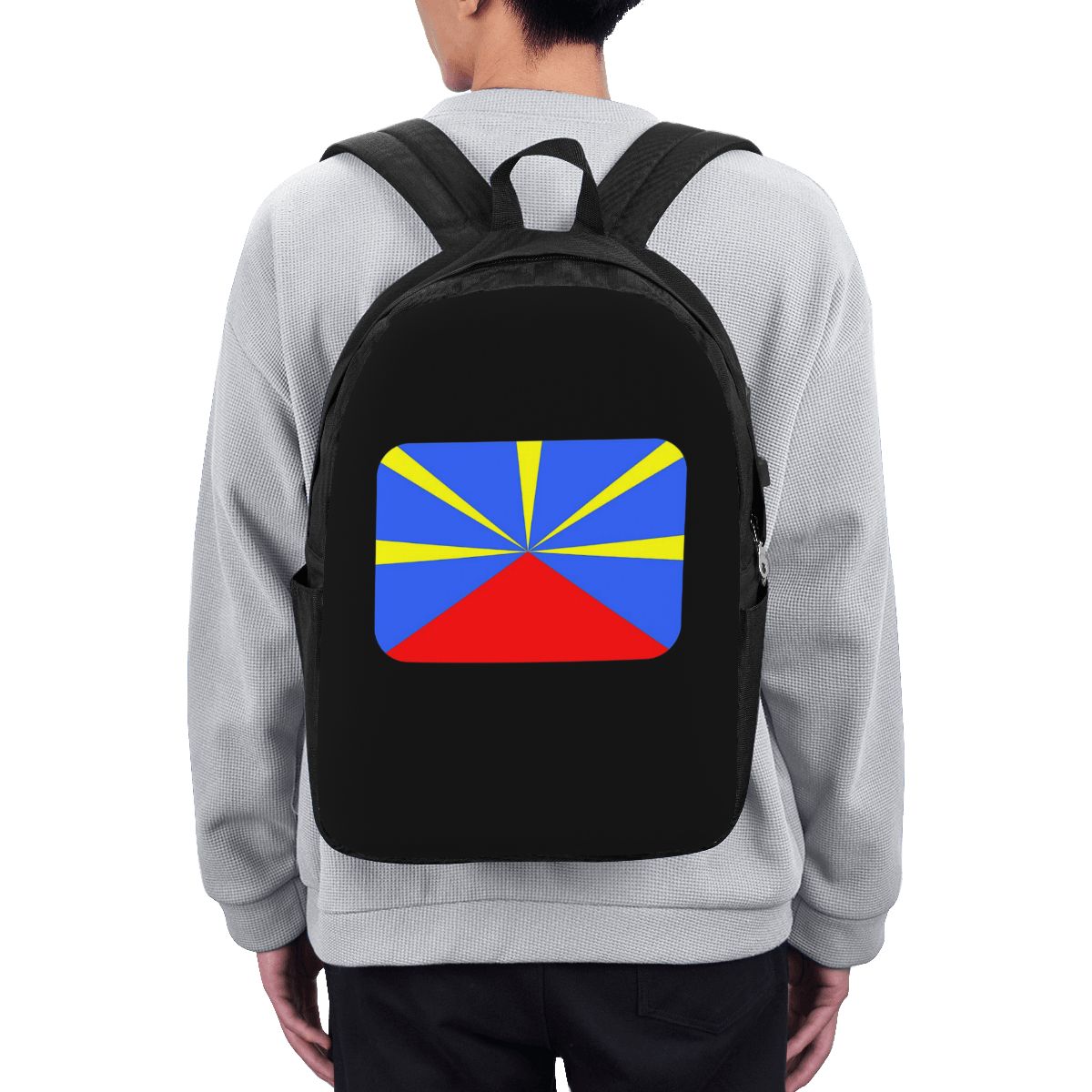 974 Reunion Island Flag Backpa - Women Bags College ulasan dan harga