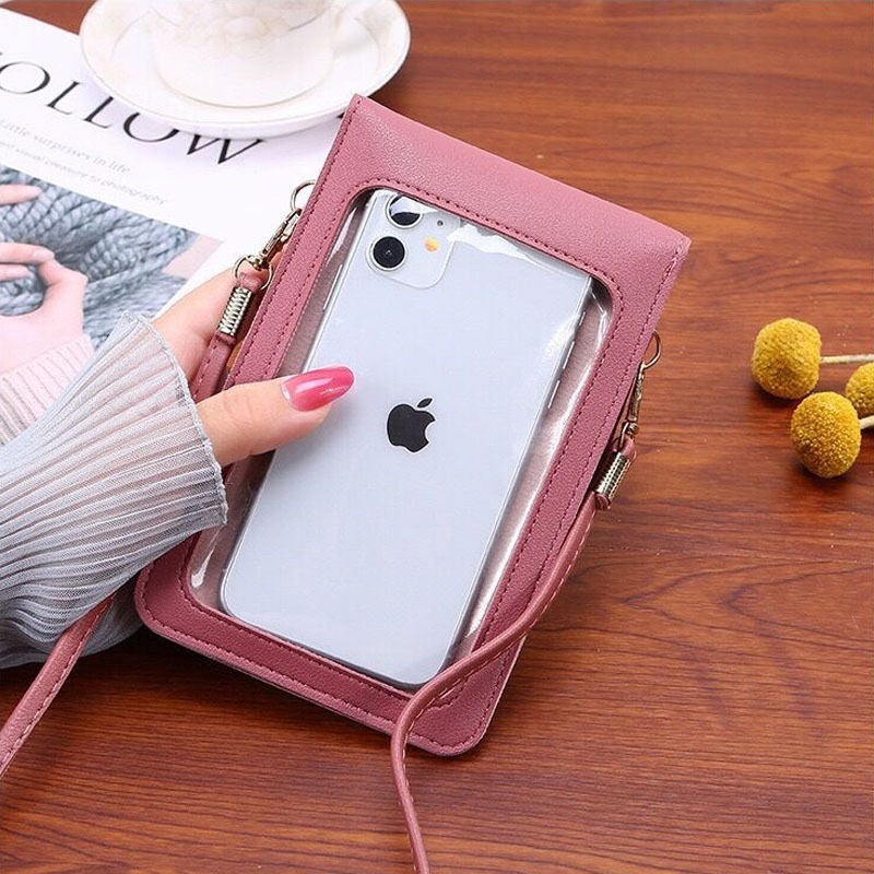 Cute Cartoon Pattern Touch-Scr - Women Bags Crossbody ulasan dan harga