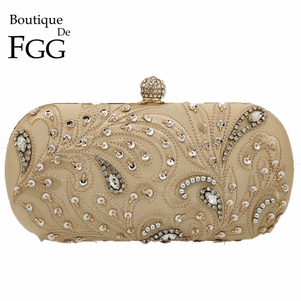 Boutique De FGG Vintage Sequin - Evening Bag Beaded ulasan dan harga
