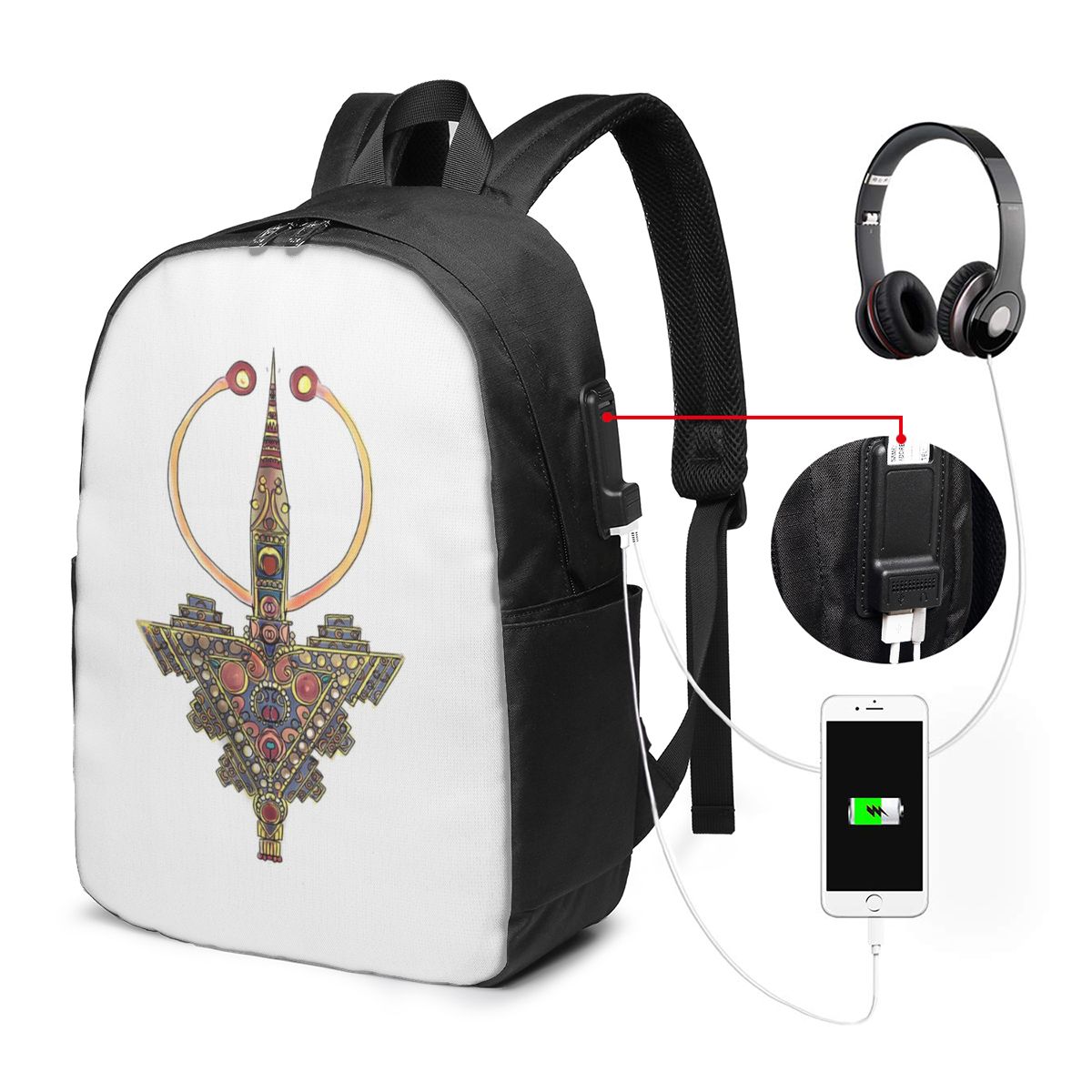 Kabyle Jewelry Amazigh Morocco - Women Bags College ulasan dan harga