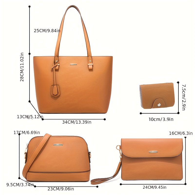 4pcs Fashion Women's Bag Sets  - Women Bags Crossbody ulasan dan harga