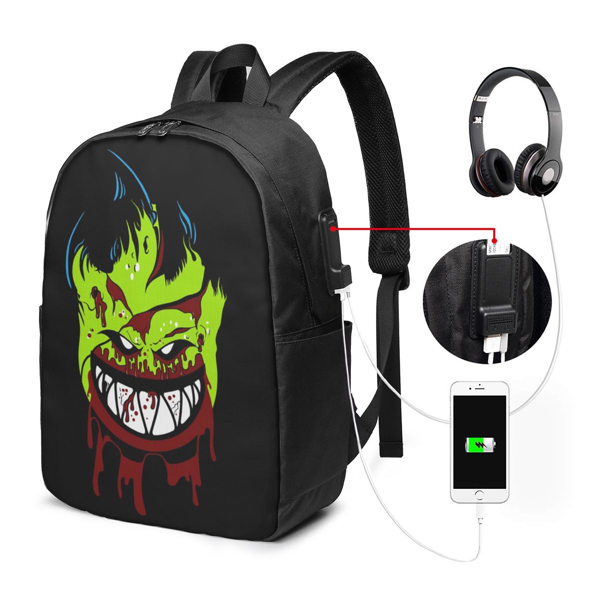 Spitfire Skate Backpack Travel - Women Bags College ulasan dan harga