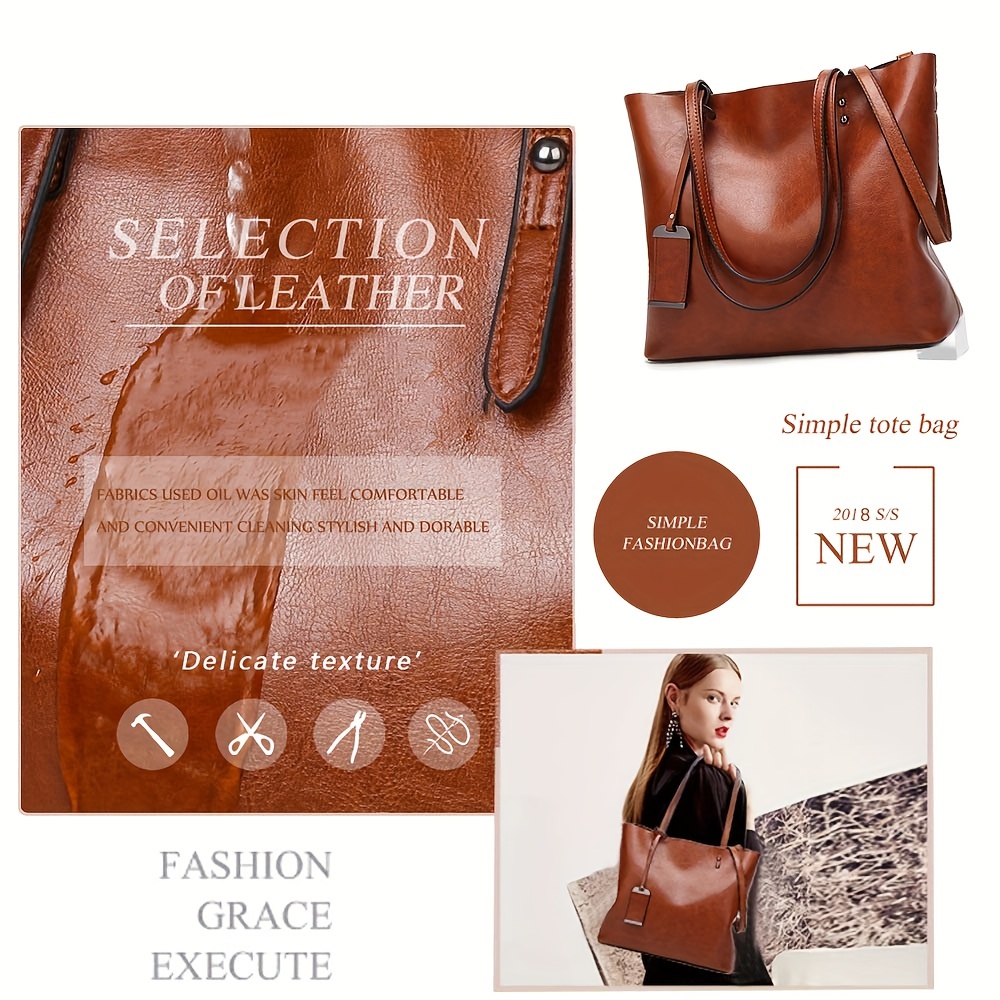 Fashionable Classic Retro Leat - Women Bags Office ulasan dan harga